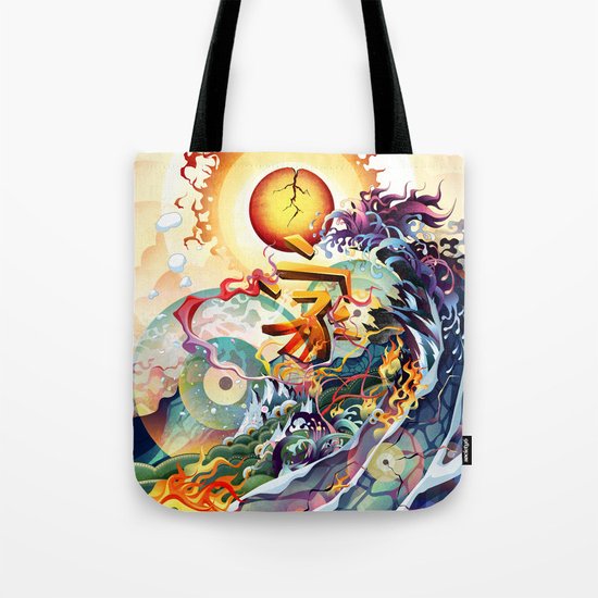 Japan Earthquake 11-03-2011 Tote Bag