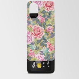 Rose Flower Garden Pattern Android Card Case