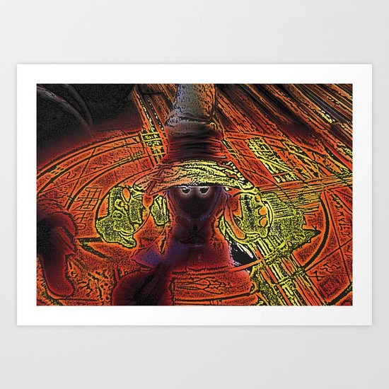 Incendium Waltz Art Print