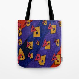 Abstract Dwellings Tote Bag