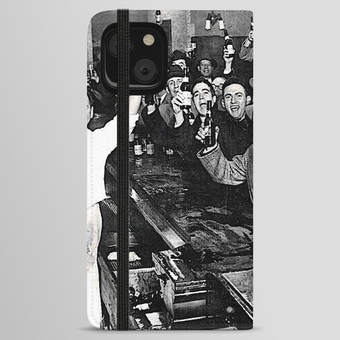 Celebrating the End of Prohibiton iPhone Wallet Case