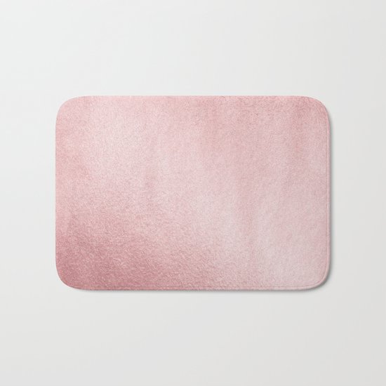 Simply Rose Gold Sunset Bath Mat