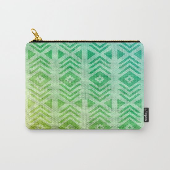 Aztec Pattern 01 Carry-All Pouch