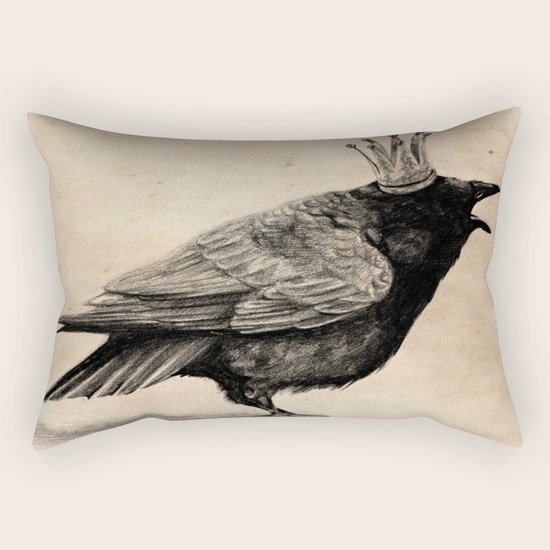 Raven Rectangular Pillow