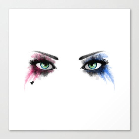 Look of Madness Canvas Print