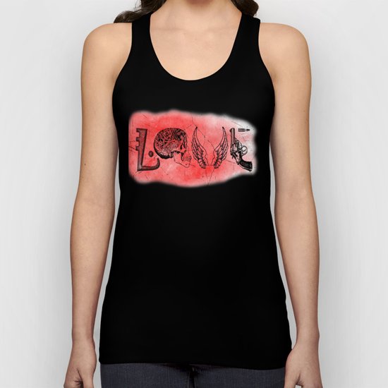 LOVE Unisex Tank Top