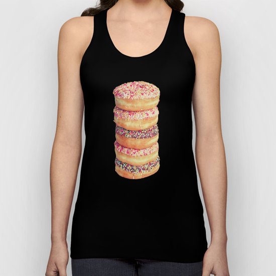 Stack of Donuts Unisex Tank Top
