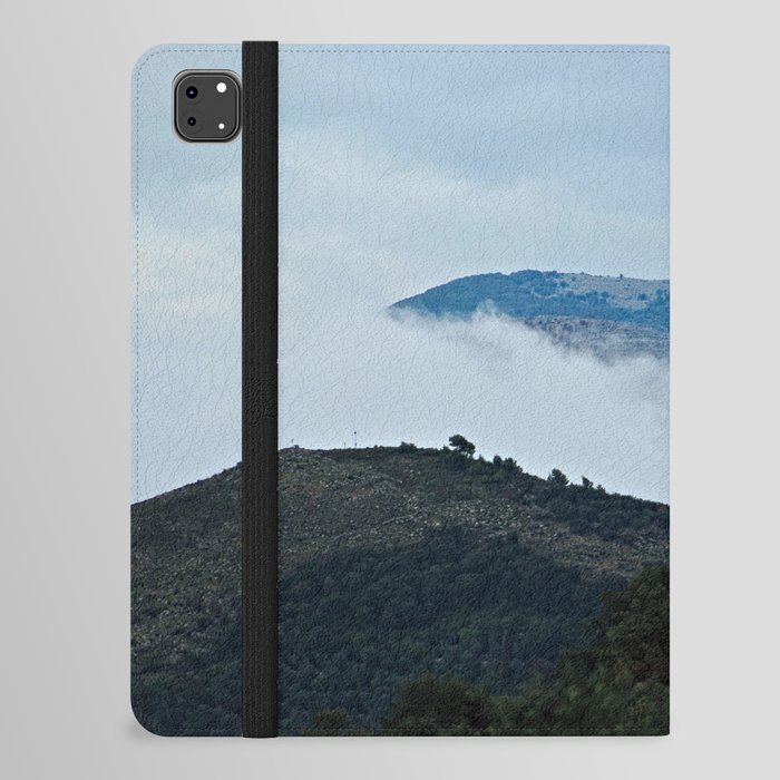 Hills Clouds Scenic Landscape 5 iPad Folio Case