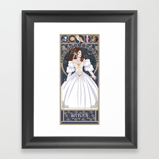 Sarah Nouveau - Labyrinth Framed Art Print