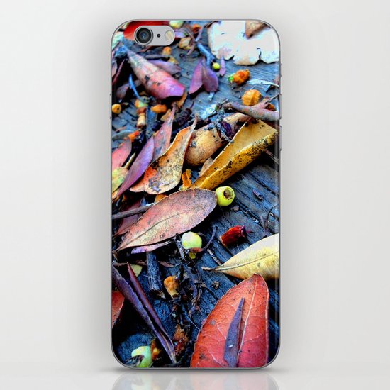 Leaves of a Strawberry Tree iPhone & iPod Skin