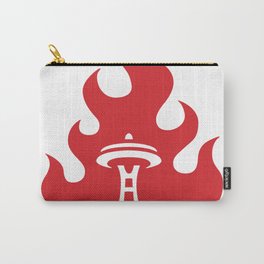 Seattle Riot | Flame Carry-All Pouch