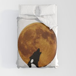 Be The Lone Wolf Duvet Cover