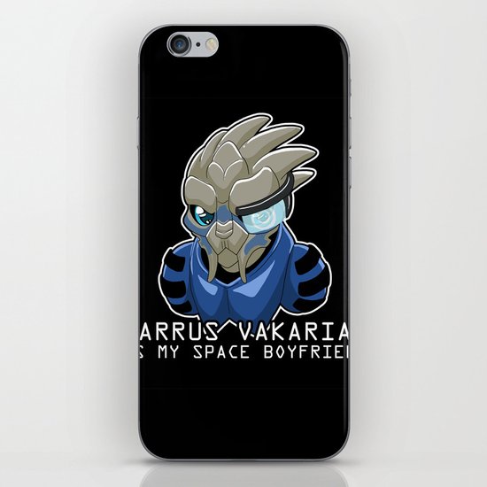 Garrus Vakarian Is My Space Boyfriend iPhone & iPod Skin