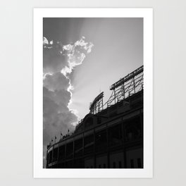 Wrigley Field - Chicago Art Print