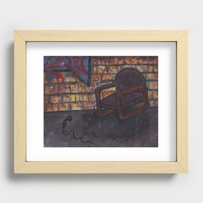 Abandoned Bread Factory Recessed Framed Print