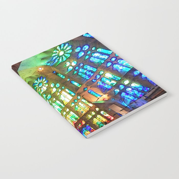The symphony of colour _The Sagrada Família’s stained-glass windows Notebook