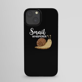 Giant African Snail Tiger Slug Achatina Pet iPhone Case