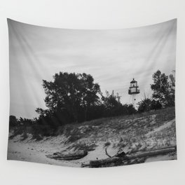 WhiteFish Point Light Station Wall Tapestry