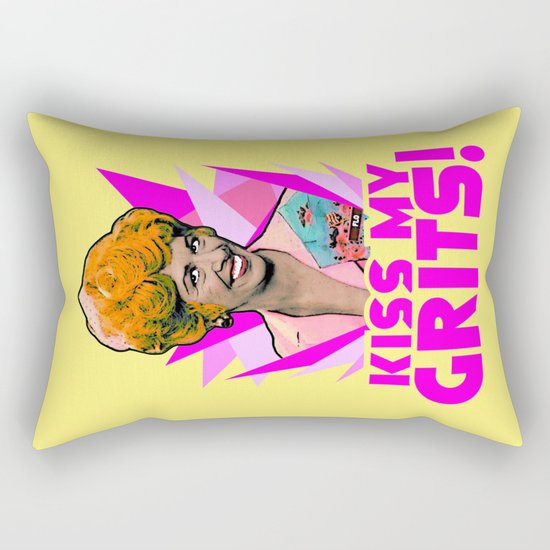 Kiss My Grits! | Flo | Alice Rectangular Pillow