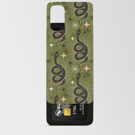 Slither Through The Stars Green Android Card Case