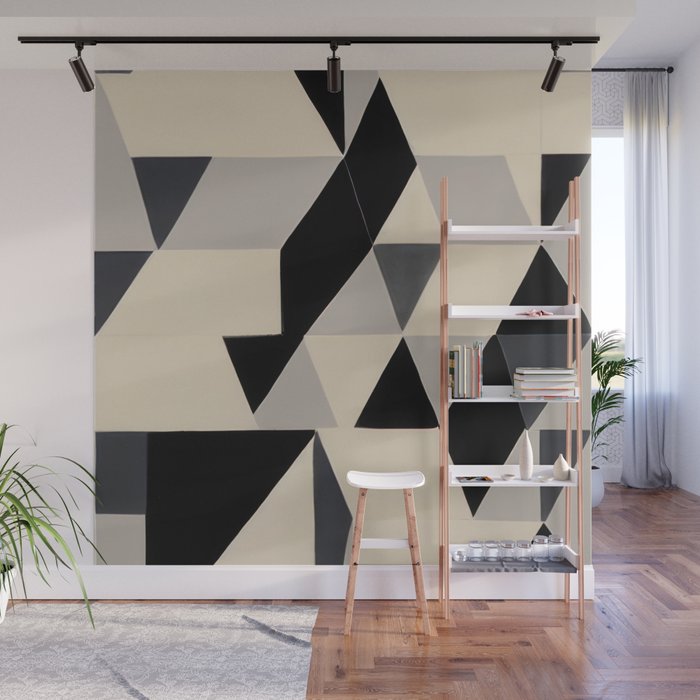 Home Office Beige Wall Mural