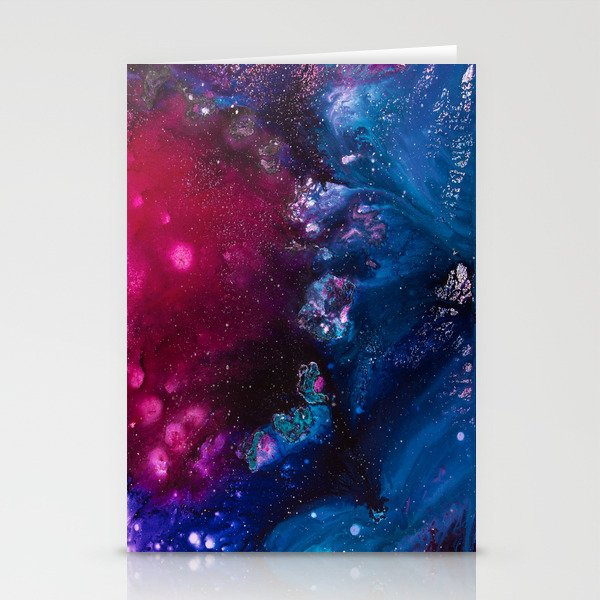 Oceans and Nebulas Stationery Cards