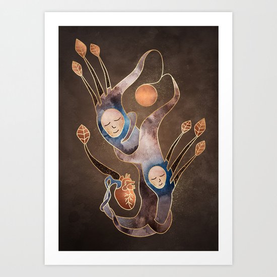 Embrace Art Print