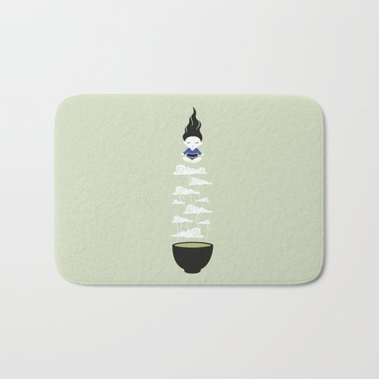 Zen tea II Bath Mat