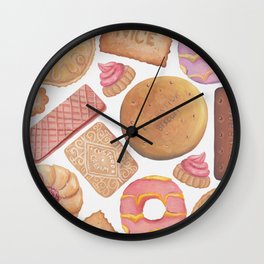Biscuit Selection Wall Clock