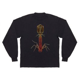 Bacteriophage Virus Long Sleeve T-shirt