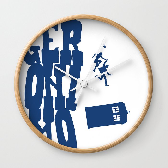 Geronimo Doctor Who Wall Clock