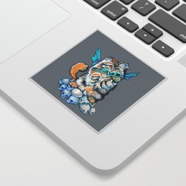 Kitten-thullu Sticker