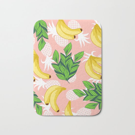 Tropical Mix Bath Mat