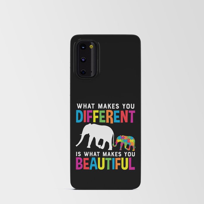 Autism Awareness Different Is Beautiful Android Card Case