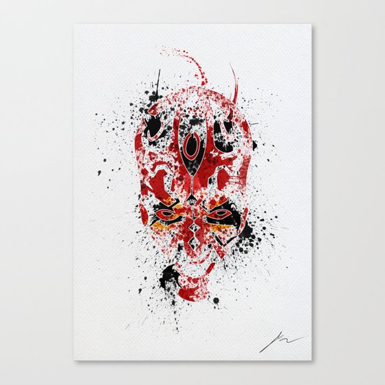 Red Rage Canvas Print