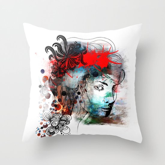 Red Throw Pillow