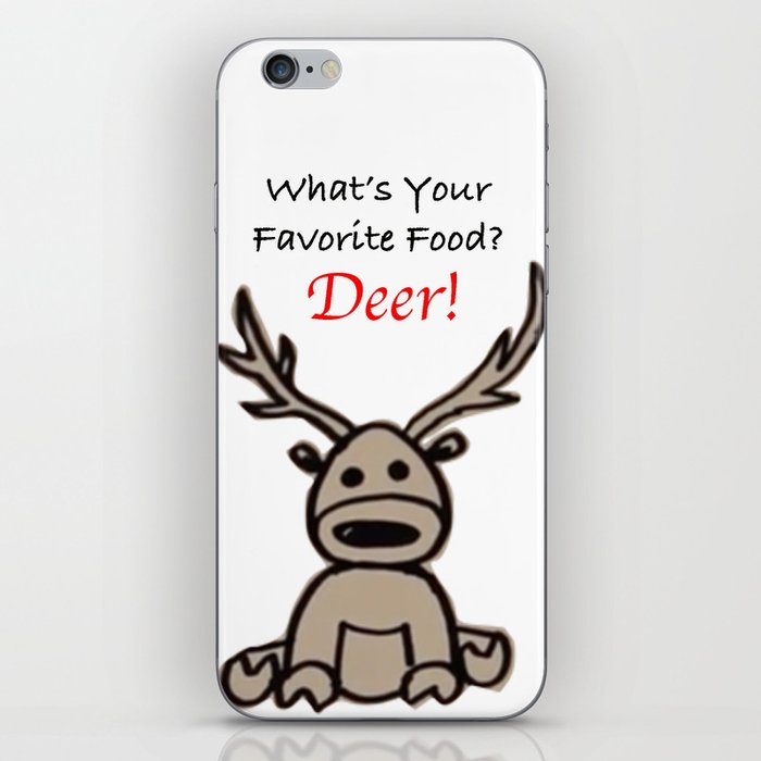 What's Your Favorite Food? iPhone Skin