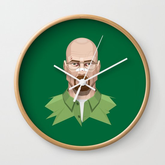 Breaking Bad - Walter White Beaten Up Wall Clock