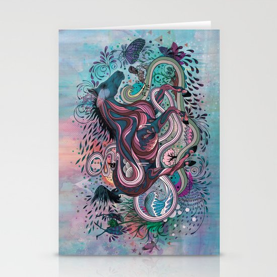 Poetry in Motion Stationery Cards