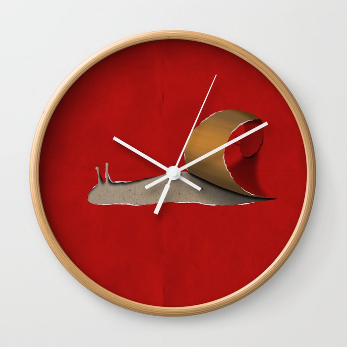 snail Wall Clock