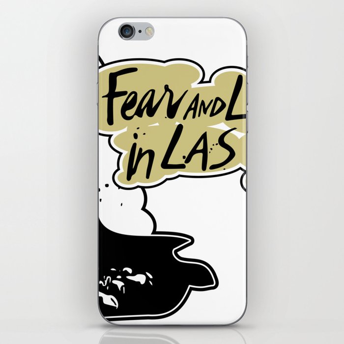 Fear and Loathing Bird Woman Sticker iPhone Skin