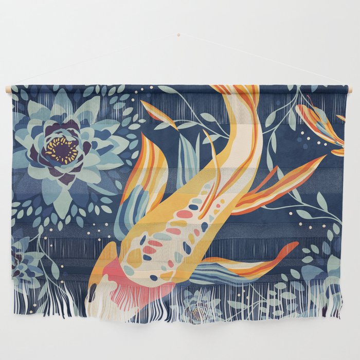 The Lotus Pond Wall Hanging