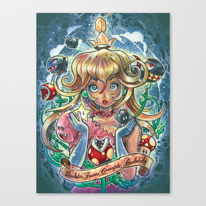 absolute power corrupts absolutely Canvas Print by ...