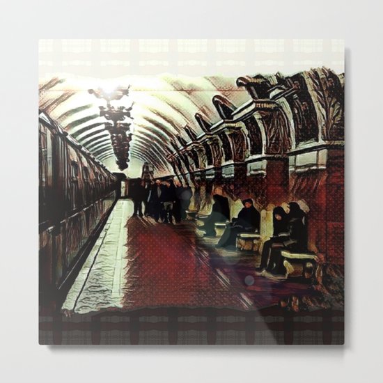 Prospekt Mira Metal Print
