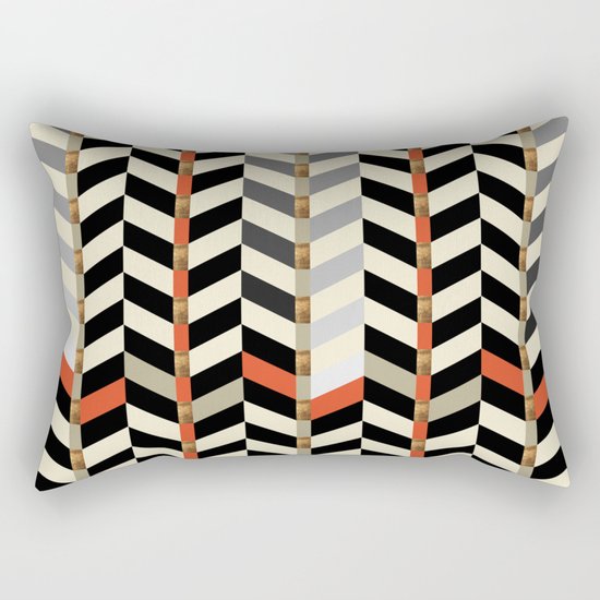 Geometric#29 Rectangular Pillow
