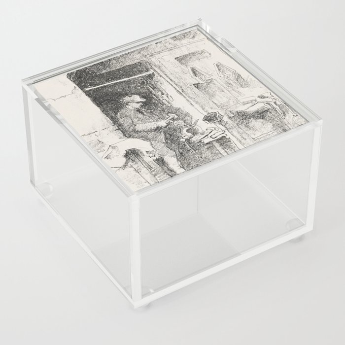 art of William Penhallow Henderson Acrylic Box