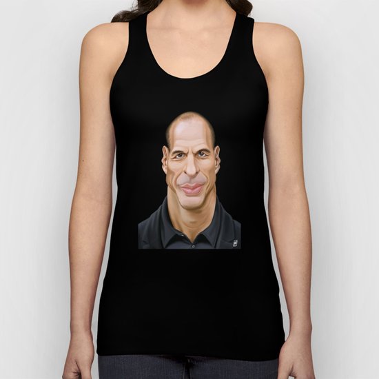 Celebrity Sunday ~ Yanis Varoufakis Unisex Tank Top