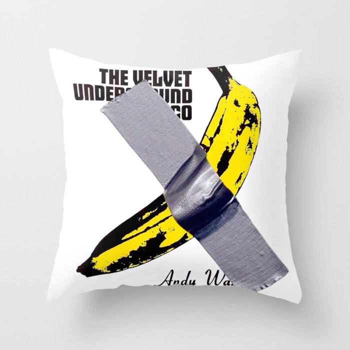 Banana for Sale Throw Pillow