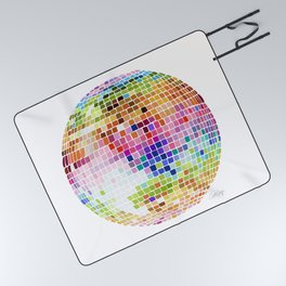 Disco Ball – Rainbow Picnic Blanket