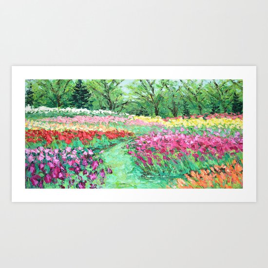 May at the Carillon Art Print